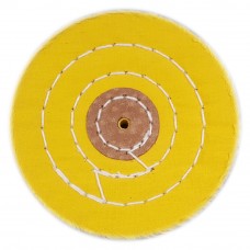 Yellow Impregnated Buff Stitched 4" x 40 Ply (100 x 14mm) - 1pc